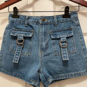 Soho Blue Denim Shorts- Girls Size 12